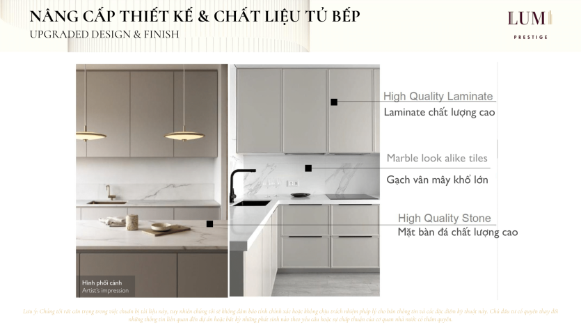 Lumi Prestige - Upgraded Bathroom Design & Appliances