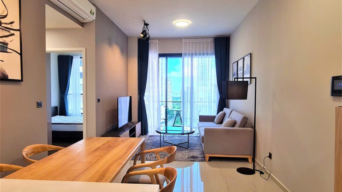 71m2, 2 Bedroom, Fully Furnished in Q2 Thao Dien in District 2, Ho Chi Minh City, Vietnam