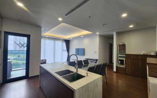 120m2, Fully Furnished 3-Bedroom Apartment in Matrix One, Hanoi