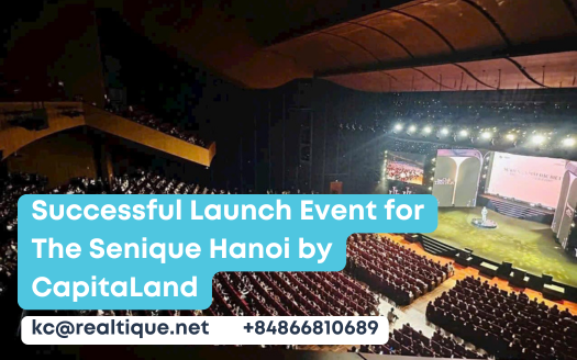 Successful Launch Event for The Senique Hanoi by CapitaLand