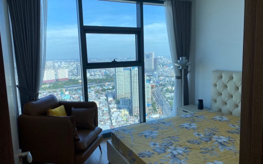 53m2, Fully Furnished 1-Bedroom Apartment in Sunwah Pearl, Binh Thanh District, HCMC