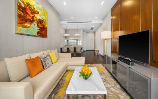 101 m2, 2 Bedroom Fully Furnished Apartment in Sedona Suites, Ben Nghe Ward, District 1, Ho Chi Minh City