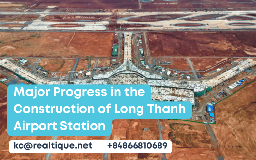 Significant Progress at Long Thanh Airport Station