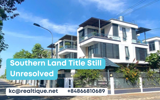 Southern Land Title Still Unresolved