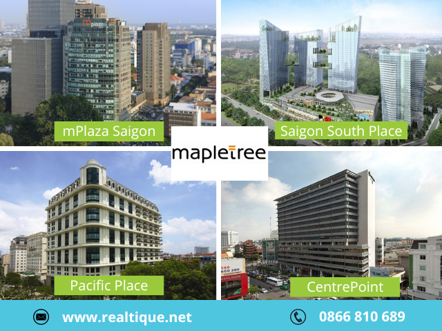 Real estate projects in Vietnam have been and are being developed by Mapletree