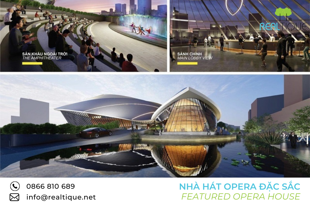Perspective of Saigon Opera House