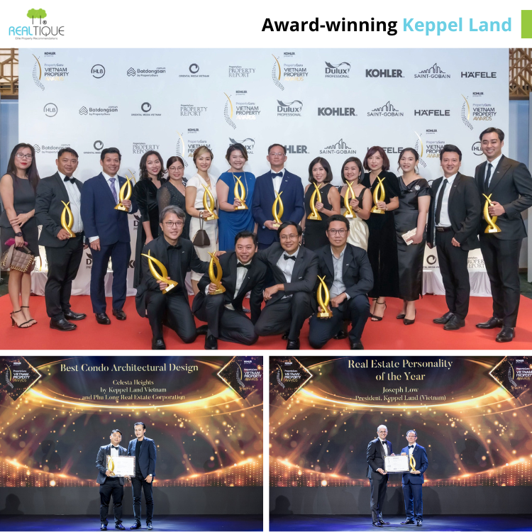 Celesta Heights won the award, Keppel Land brought home 12 cups