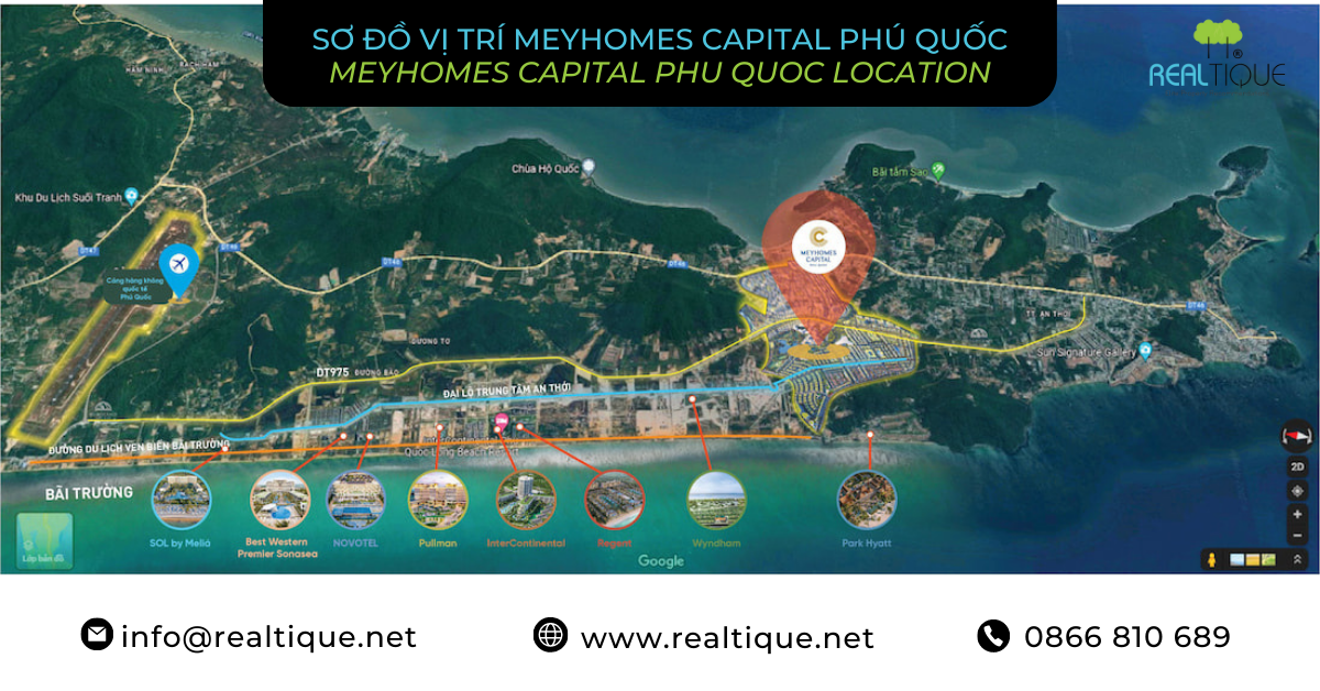 Location map of the Meyhomes project