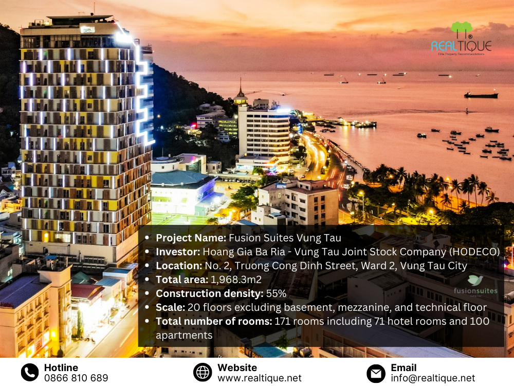 Overview of Fusion Suites Vung Tau project information